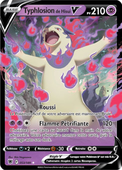 Typhlosion de Hisui-V (Épée et Bouclier Astres Radieux 053)