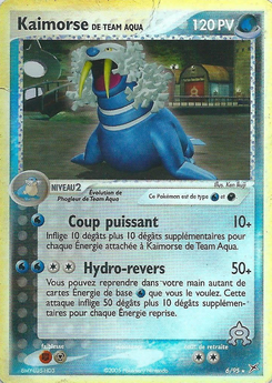 Kaimorse de Team Aqua (EX Team Magma VS Team Aqua 6)