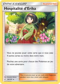 Hospitalité d'Erika (Soleil et Lune Duo de Choc 140)