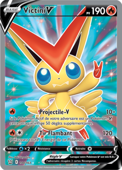 Victini-V (Épée et Bouclier Styles de Combat 144)