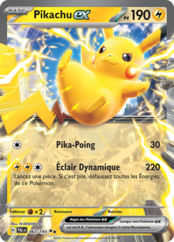 Pikachu-ex (Écarlate et Violet Évolutions à Paldea 063)