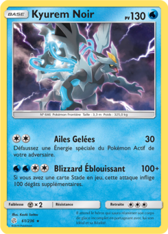 Kyurem Noir (Soleil et Lune Éclipse Cosmique 61)