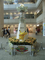 Le phare avec la statue de Pikachu