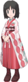 Le second look saisonnier d'Erika dans Pokémon Masters EX.