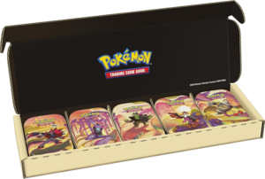 Pack de 5 Mini-boîtes Écarlate et Violet Fable Nébuleuse.png