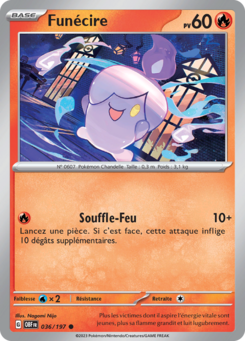 Funécire (Écarlate et Violet Flammes Obsidiennes 036)