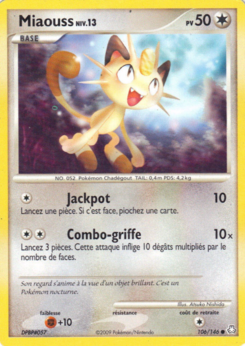 Miaouss (Diamant & Perle Éveil des Légendes 106)