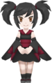Apparence de Kirika dans Pokémon X et Y.