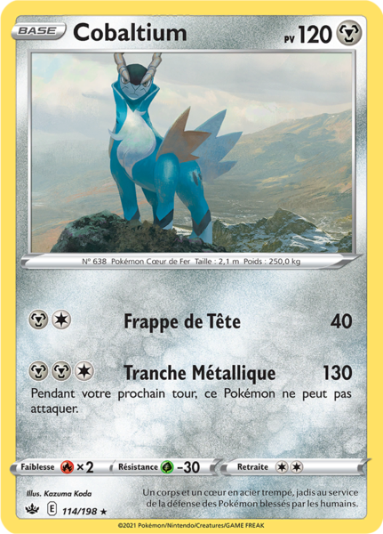 Fichier:Carte Épée et Bouclier Règne de Glace 114.png