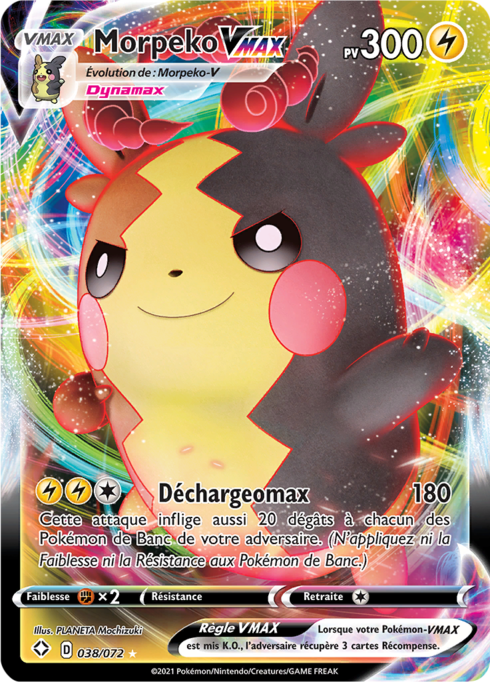 Morpeko-VMAX (Destinées Radieuses 038) — Poképédia