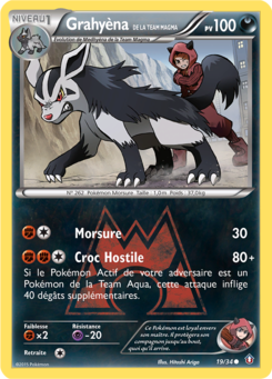 Grahyèna de la Team Magma (Double Danger 19)
