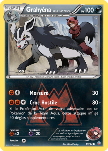 Grahyèna de la Team Magma (Double Danger 19)