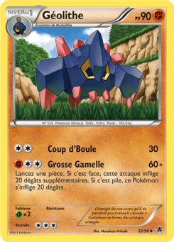 Géolithe (Noir & Blanc Pouvoirs Émergents 52)