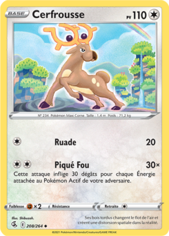 Cerfrousse (Épée et Bouclier Poing de Fusion 208)