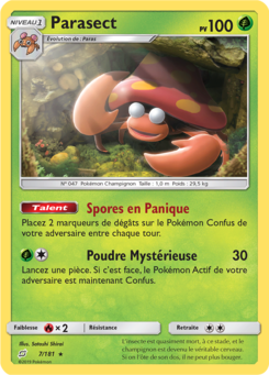 Parasect (Soleil et Lune Duo de Choc 7)