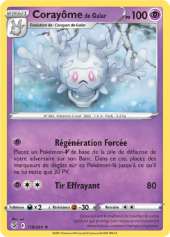 Corayôme de Galar (Épée et Bouclier Poing de Fusion 118)