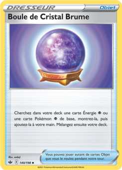 Boule de Cristal Brume (Épée et Bouclier Règne de Glace 140)