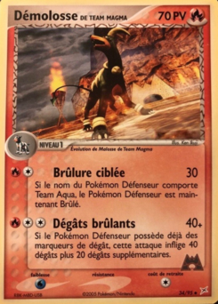 Démolosse de Team Magma (EX Team Magma VS Team Aqua 34)