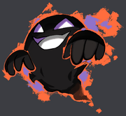 Artwork de MissingNo. sous sa forme de Fantôme.