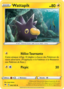 Wattapik (Épée et Bouclier Voltage Éclatant 062)
