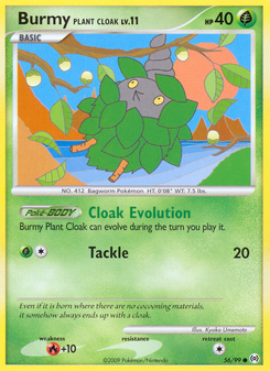 Burmy Plant Cloak (Platinum Arceus 56)
