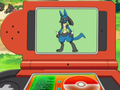 Description de Lucario dans l'épisode 532.