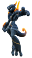 Artwork de Méga-Shadow Mewtwo X pour Pokkén Tournament.