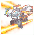 Reshiram et Kyurem de Pokémon Noir 2 et Blanc 2