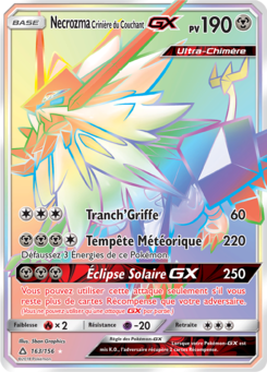 Necrozma Crinière du Couchant-GX (Soleil et Lune Ultra-Prisme 163)