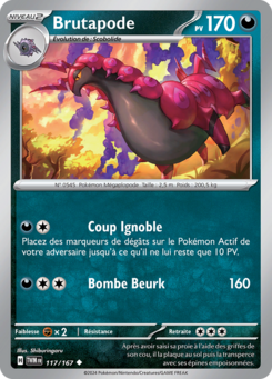 Brutapode (Écarlate et Violet Mascarade Crépusculaire 117)