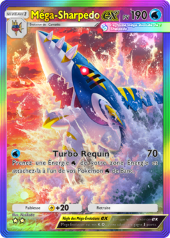 Méga-Sharpedo-ex (Domination Céleste 196)