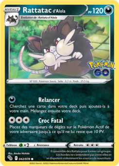Rattatac d'Alola (Pokémon GO 042)