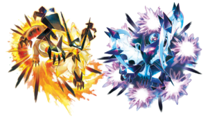 Artwork Necrozma Crinière du Couchant-Necrozma Ailes de l'Aurore.png