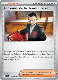 Giovanni de la Team Rocket (Écarlate et Violet Rivalités Destinées 174)