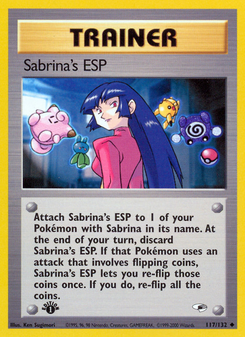 Sabrina's ESP (Gym Heroes 117)