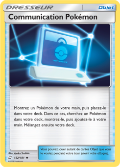 Communication Pokémon (Soleil et Lune Duo de Choc 152)