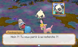 Le joueur se propose pour le sauvetage.