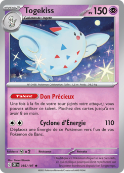 Togekiss (Écarlate et Violet Flammes Obsidiennes 085)