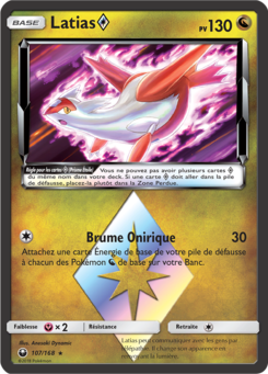 Latias ◇ (Soleil et Lune Tempête Céleste 107)