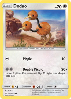 Doduo (Soleil et Lune Alliance Infaillible 150)