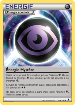 Énergie Mystère (XY Vigueur Spectrale 112)