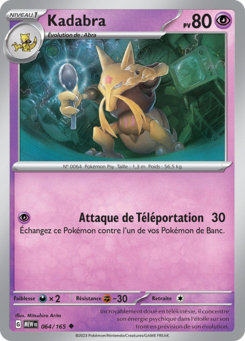 Kadabra (Écarlate et Violet 151 064)