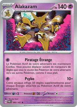 Alakazam (Écarlate et Violet Mascarade Crépusculaire 082)