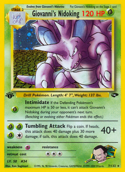 Giovanni's Nidoking (Gym Challenge 7)