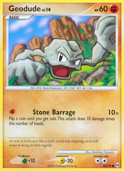 Geodude (Platinum Arceus 65)