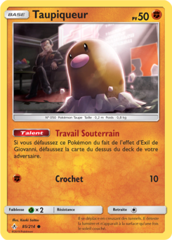 Taupiqueur (Soleil et Lune Alliance Infaillible 85)