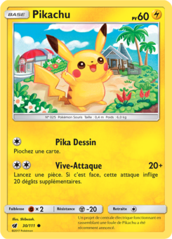 Pikachu (Soleil et Lune Invasion Carmin 30)