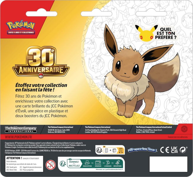 Fichier:Duopack 30e Anniversaire Évoli Verso.png