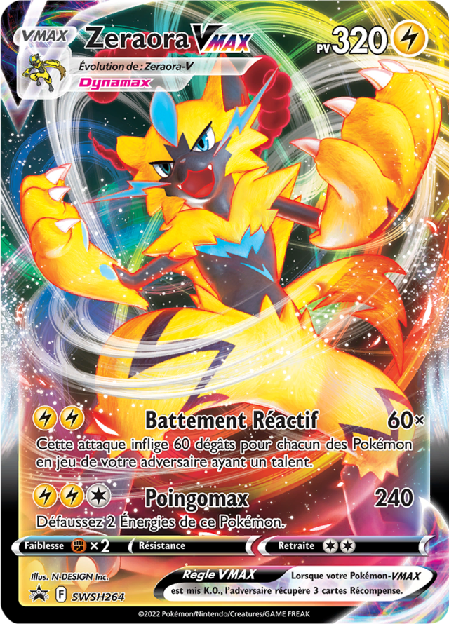 ZeraoraVMAX (Promo SWSH 264) — Poképédia
