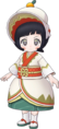 Le look saisonnier de Popi dans Pokémon Masters EX.
